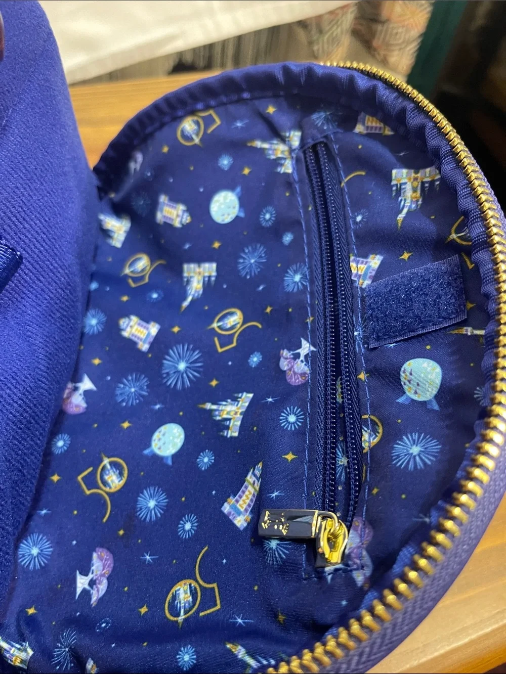 Disney Parks Loungefly 50th Anniversary Edition Crossbody Pin Bag BNWT